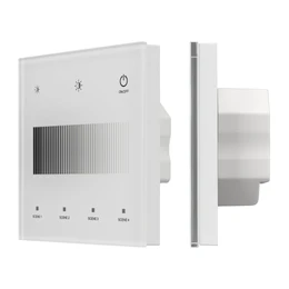 Фото #1 товара INTELLIGENT ARLIGHT Сенсорная панель SMART-DALI-301-11-1G-4SC-DT6 Белая (230V, встраиваемая, 2.4G) (IARL, IP20 Пластик, 5 лет)