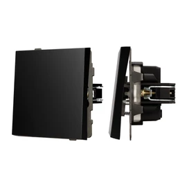 Фото #1 товара Механизм звонкового выключателя SWT-TENDO-MKR1-PL-BK (230V, 10A) (Arlight, -)