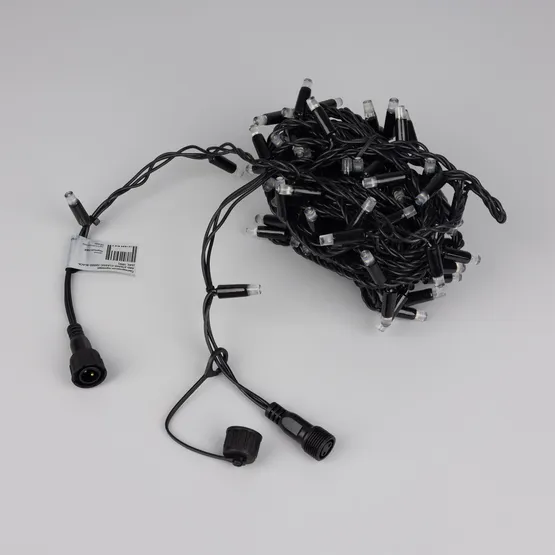 Фото #3 товара Светодиодная гирлянда ARD-STRING-CLASSIC-1000-BLACK-100LED-PULSE Warm (230V, 7W) (Ardecoled, IP65)