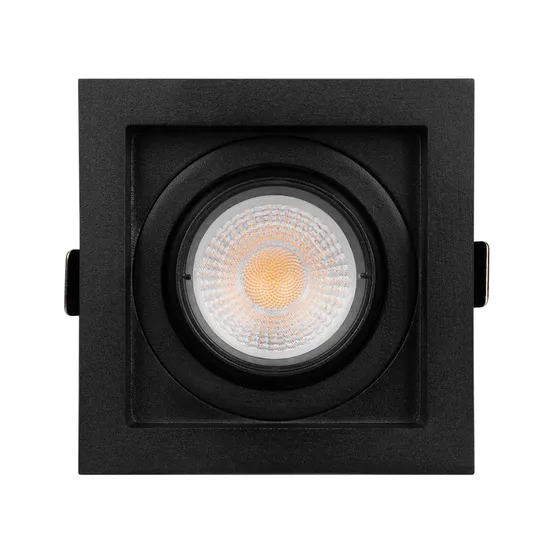 Фото #3 товара Светильник MS-VORTEX-BUILT-S90x90-12W Day4000 (BK-BK, 40 deg, 230V) (Arlight, IP20 Металл, 5 лет)
