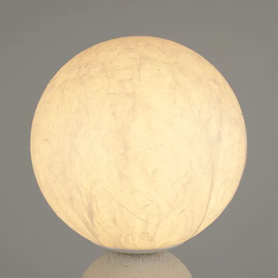 Фото #2 товара Светильник SP-SILKA-TAB-R150-6W Warm2700 (WH, 330 deg, 230V, TOUCH-DIM) (Arlight, IP20, Натуральный шелк, 3 года)