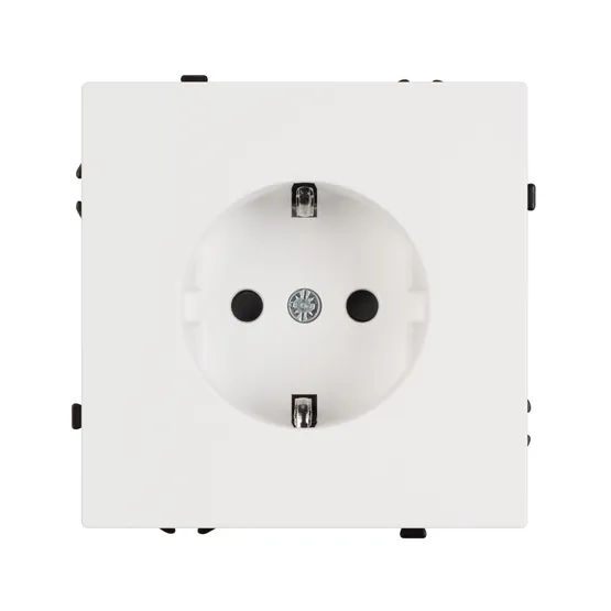 Фото #3 товара Механизм электрической розетки SCT-NOBE-MEU1-SFPL-WH (230V, 16A) (Arlight, -)