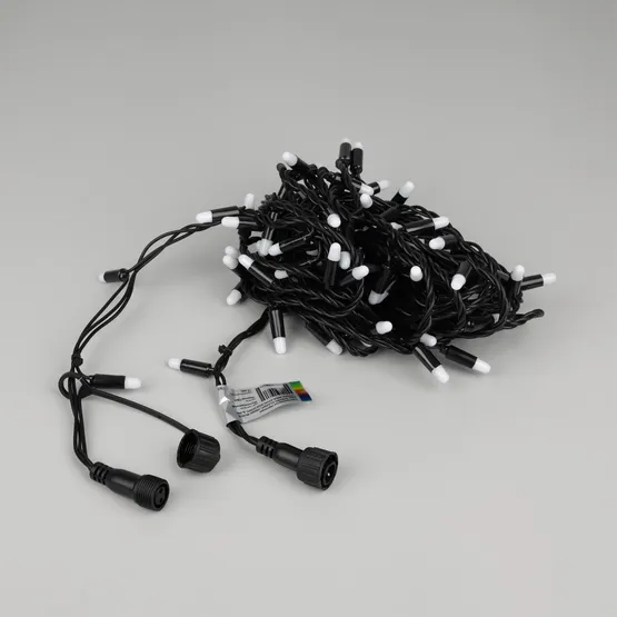 Фото #6 товара Светодиодная гирлянда ARD-STRING-PRO-10000-BLACK-100LED-MILK-LIVE RGB-DMX (24V, 10W) (Ardecoled, IP65)