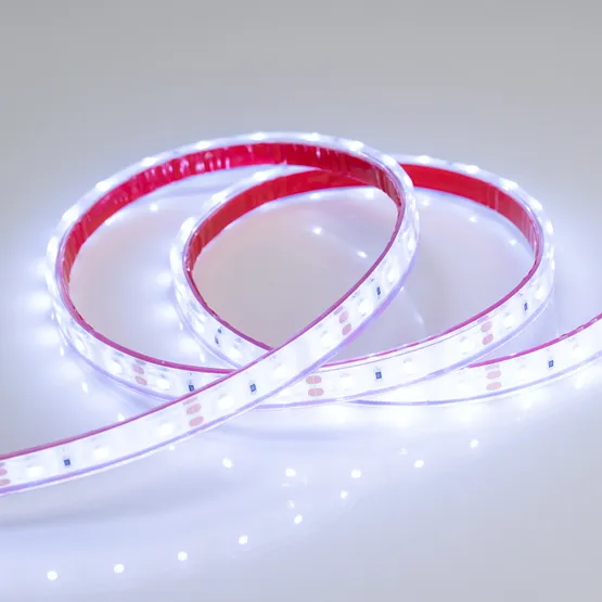Фото #4 товара Светодиодная лента RTW 2-5000PGS 12V Cool (3528, 300 LED, LUX) (Arlight, 4.8 Вт/м, IP67)