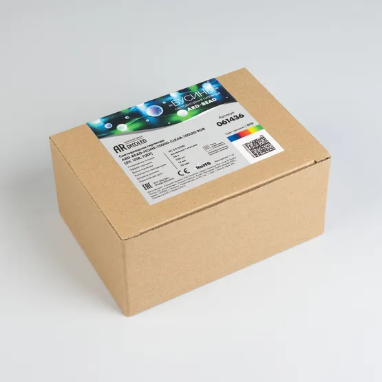 Фото #6 товара Светодиодная гирлянда ARD-BEAD-HOME-10000-CLEAR-100LED RGB (5V, USB, ПДУ) (Ardecoled, IP20 Пластик)