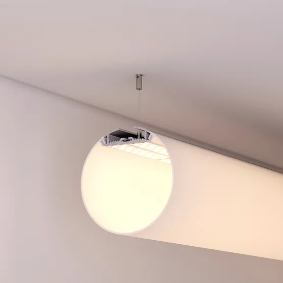 Фото #4 товара Профиль SL-ROUND-D120-2000 ANOD (Arlight, Алюминий)