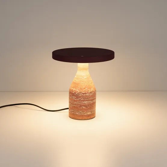 Фото #2 товара Светильник SP-CROOD-TAB-R22.5x24-7W Warm3200-MIX (RD-BRG, 140 deg, 230V) (Arlight, IP20, Травертин, 5 лет)