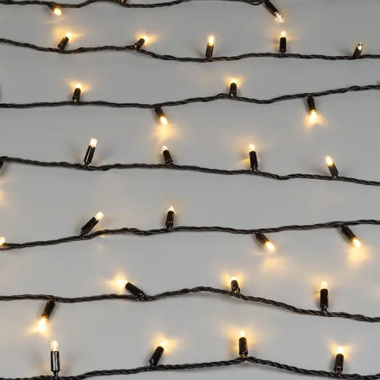 Фото #4 товара Светодиодная гирлянда ARD-STRING-CLASSIC-10000-BLACK-100LED-STD WARM (230V, 7W) (Ardecoled, IP65)