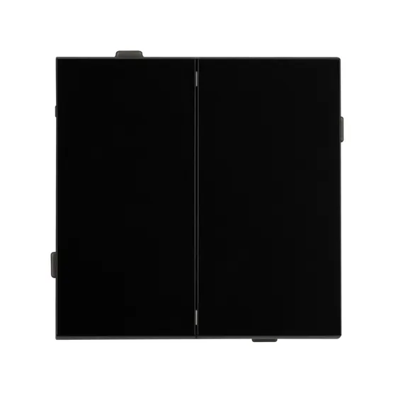 Фото #2 товара Механизм выключателя двухклавишный непроходной SWT-TENDO-MK02-PL-BK (230V, 10A) (Arlight, -)