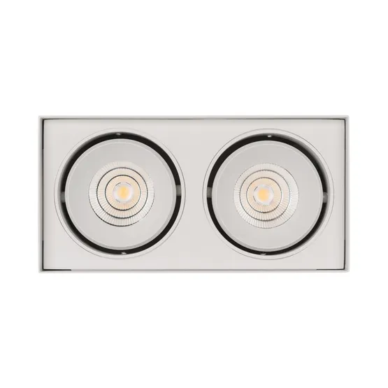 Фото #4 товара Светильник SP-CUBUS-S100x200WH-2x11W Warm White 40deg (Arlight, IP20 Металл, 3 года)