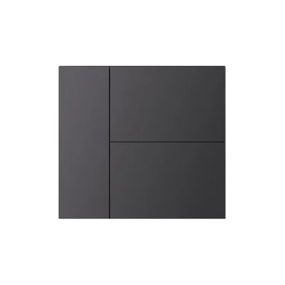 Фото #3 товара INTELLIGENT ARLIGHT Накладка панели KNX-23-3G-SUF Dark Grey (Backlightless) (IARL, IP20 Металл, 2 года)