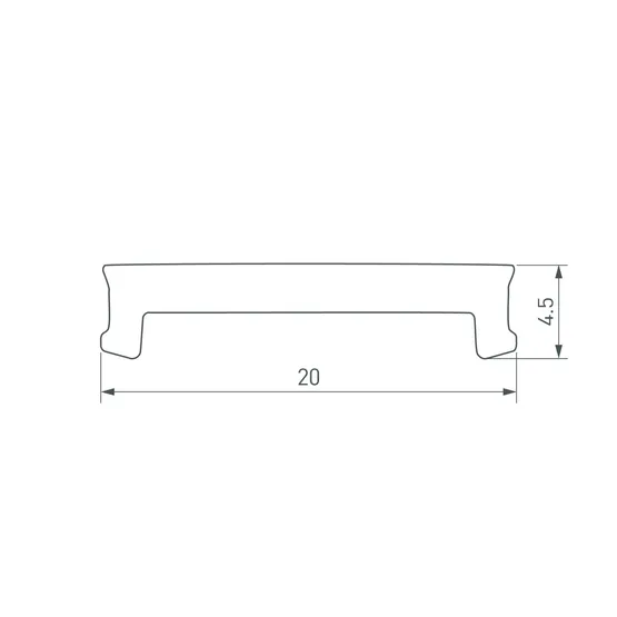 Фото #3 товара Экран W21-10000 SILICONE (Arlight, Силикон)