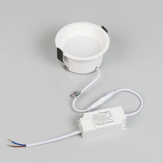 Фото #4 товара Светильник MS-BREEZE-BUILT-R104-12W Day4000 (WH, 90 deg, 230V) (Arlight, IP20 Металл, 3 года)