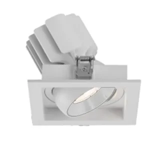 Фото #1 товара Светильник MS-VORTEX-BUILT-S140x140-30W Warm3000 (WH-WH, 17 deg, 230V) (Arlight, IP20 Металл, 5 лет)