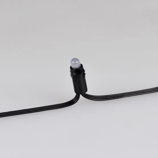 Фото #4 товара Светодиодная гирлянда Нить Смарт ARD-MOOD-CLASSIC-5000-BLACK-26LED RGBY-SPI (230V, 7.5W, Tuya Wi-Fi) (Ardecoled, IP65)