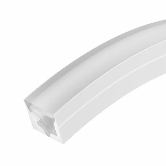 Фото #1 товара Силиконовый профиль WPH-FLEX-1616-TWIST-S11-5m WHITE (Arlight, Силикон)