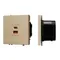 Минифото #1 товара Механизм розетки с быстрой USB зарядкой SCT-NOBE-MUAC-SFPL-FC-GD (65W, QC3) (Arlight, -)