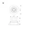 Минифото #2 товара Светильник MS-VORTEX-BUILT-R135-30W Day4000 (WH-WH, 30 deg, 230V) (Arlight, IP20 Металл, 5 лет)