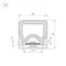 Минифото #2 товара Силиконовый профиль WPH-FLEX-2020-TOP-S13-20m WHITE (Arlight, Силикон)