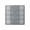 Минифото #4 товара INTELLIGENT ARLIGHT Кнопочная панель DALI-201-23-1G-2SC-MIX-DT8-IN Silver (BUS, Frame) (IARL, IP20 Металл, 3 года)